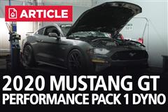2020 Mustang GT Performance Pack 1 Dyno Run