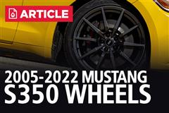 GT350 Wheels For Your Mustang