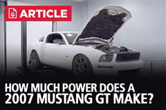 How Much Power Does a 2007 Mustang GT Make?