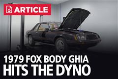 How Much Power Will A 1979 Mustang Ghia Make?