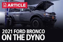 How Much Power Will A 2021 Ford Bronco Make?
