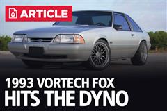 How Much Power Will A '93 Mustang With A Vortech Supercharger Make?