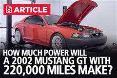 How Much Power Will This 2002 Mustang GT With 220K Miles Make?