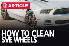 How To Clean SVE Wheels