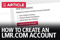 How to Create an Account on LMR.com