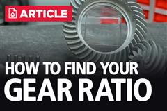 How To Find the Rear-End Gear Ratio in Your Vehicle