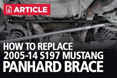 How To Replace S197 Mustang Panhard Brace | 05-14 Mustang