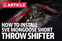 How To Install Mustang SVE Mongoose T5/T45 Short Throw Shifter