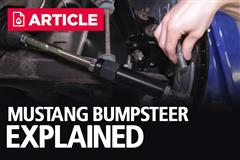Red Adjustable Bump Steer Kit For 1979-1993 Ford Mustang Manual Rack – NICECNC