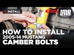 Mustang Eibach Camber Bolt Installation (05-14)