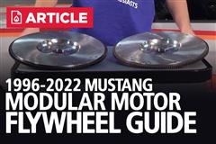Mustang Flywheel Guide | 1996-2022 Mod Motors