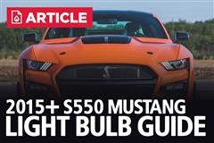 2015-20 Mustang Light Bulb Guide