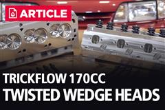 Trick Flow 170cc Twisted Wedge 11R Aluminum Cylinder Heads