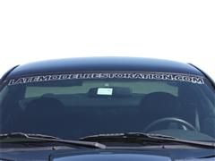 Mustang Windshield Banners & Decals