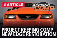 New Edge Mustang Restoration: Project Keeping Comp