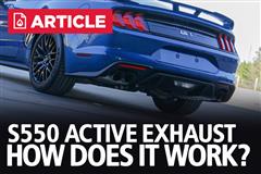 S550 Active Exhaust- What is it, and How does it Work?