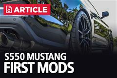 S550 Mustang First Mods | 2015-21