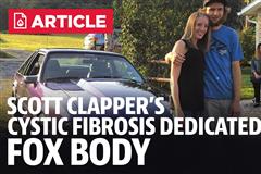 Scott Clapper's Cystic Fibrosis Dedicated Fox Body