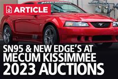 SN95 & New Edge Mustang Kissimmee Mecum Auctions 2023