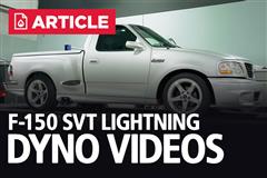 SVT F-150 Lightning Dynos 