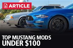 Top Mustang Mods Under $100