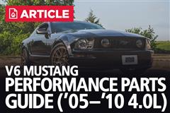 Mustang V6 Performance Parts Guide | 2005-10 4.0L
