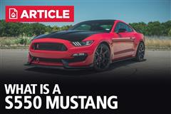 What Is A S550 Mustang?