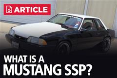 What Is A Mustang SSP?