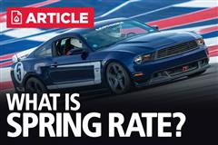 What Is Spring Rate?
