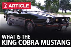 What Is The King Cobra Mustang?